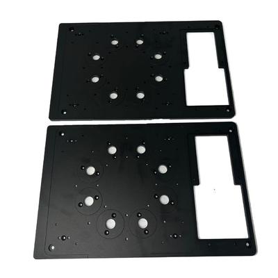 Machining CNC de pièces en aluminium anodisé