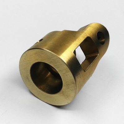 Parties usinées en cuivre CNC anodisé à couleur durable pour applications industrielles