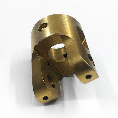 Parties usinées en cuivre CNC anodisé à couleur durable pour applications industrielles