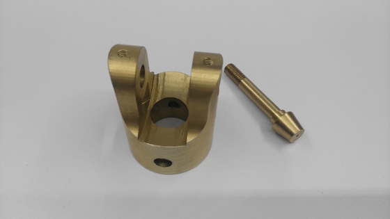 Parties usinées en cuivre CNC anodisé à couleur durable pour applications industrielles