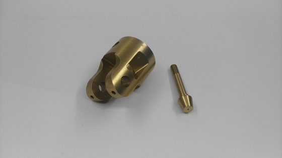 Parties usinées en cuivre CNC anodisé à couleur durable pour applications industrielles