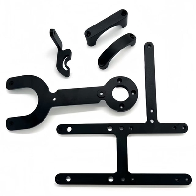 Aluminium 6061 Machining CNC Parties anodisées en aluminium noir avec tolérance ± 0,01 mm