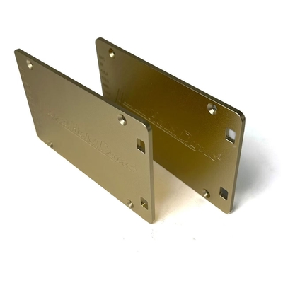 Pièces en aluminium de haute précision d'usinage CNC