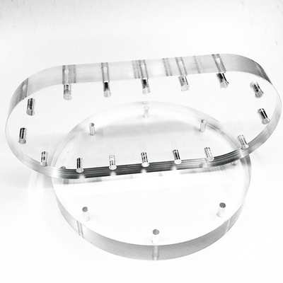 Miroir finissant usinant l'acrylique de polissage de la commande numérique par ordinateur PMMA