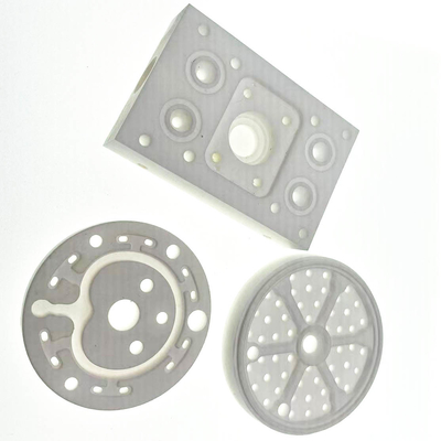 Commande numérique par ordinateur faite sur commande du téflon PTFE usinant 0.05mm polissant